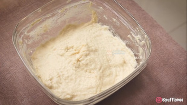 Adonan yang telah tercampur