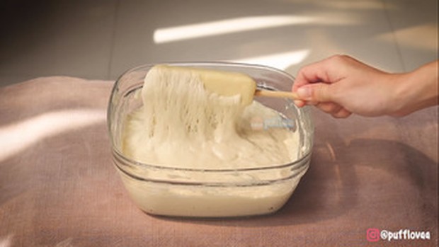 Adonan yang dililitkan ke sate