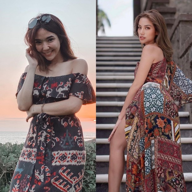 Gaya fashion Gisel dan Jedar