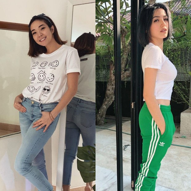 Gaya fashion Gisel dan Jedar