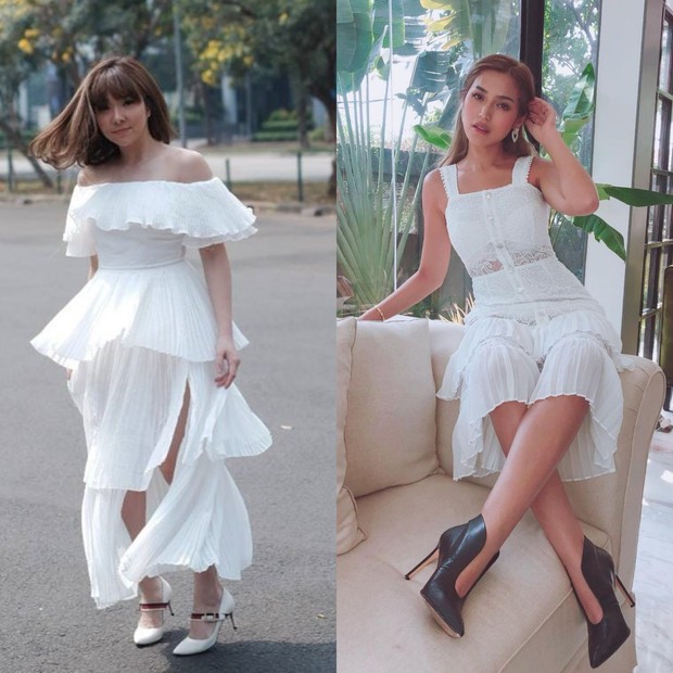 Gaya fashion Gisel dan Jedar