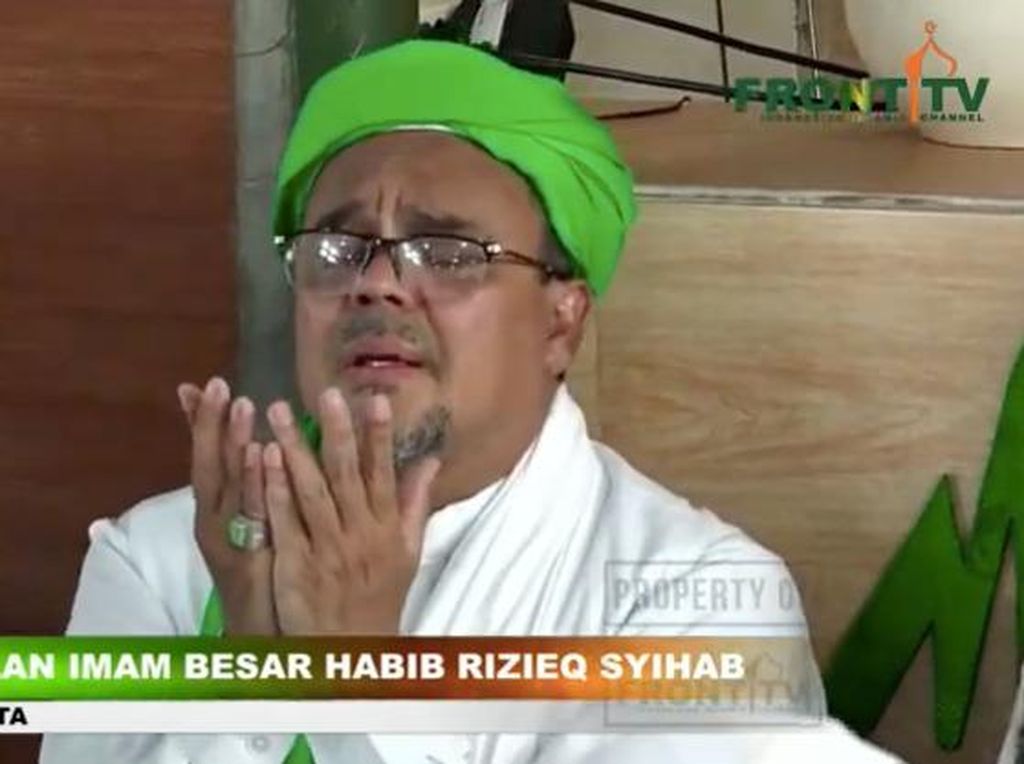 Video Ajakan Habib Rizieq untuk Datang ke Resepsi Putrinya