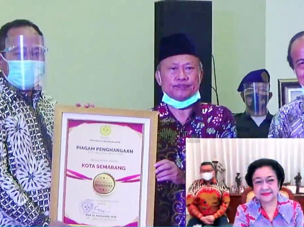 Semarang Jadi Salah Satu Kota Mahasiswa Terbaik, Ini Kata Megawati Semarang Jadi Salah Satu Kota Mahasiswa Terbaik, Ini Kata Megawati