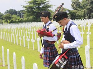 Syahdunya Peringatan Korban Perang di Ereveld Pandu Bandung