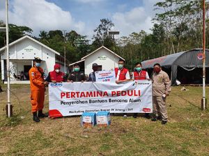 Pertamina Tambah Bantuan Logistik untuk Pengungsi Merapi
