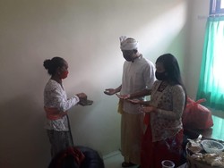 Pasangan Tersangka Narkoba Gelar Pernikahan Di Rutan Polresta Denpasar