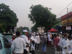 Sambut Habib Rizieq, Begini Suasana Kawasan Petamburan Pagi Ini