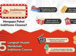 Rasakan Sensasi Nonton Bioskop di Rumah dengan IndiHome Cinema!