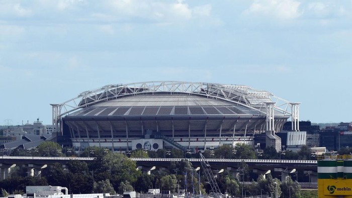 AMSTERDAM, NETHERLANDS - SEPTEMBER 06:  A general view during a Italy training session at Johan Cruijff Arena on September 6, 2020 in Amsterdam, Netherlands.  (Photo by Claudio Villa/Getty Images)