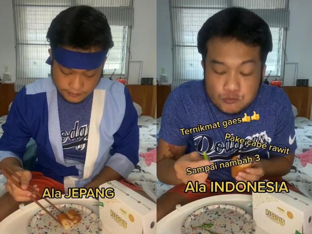 Cara Makan Risoles Orang Jepang dan Indonesia Ini Bikin Ngakak