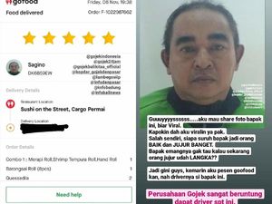 Curhatan Haru Netizen Pesan Sushi Lewat Driver Ojol yang Jujur Curhatan Haru Netizen Pesan Sushi Lewat Driver Ojol yang Jujur