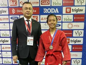 Desiana Syahfitri Harumkan Nama Indonesia di Kejuaraan Dunia Sambo