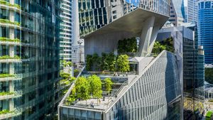 Foto: 10 Gedung Pencakar Langit dengan Arsitektur Estetik