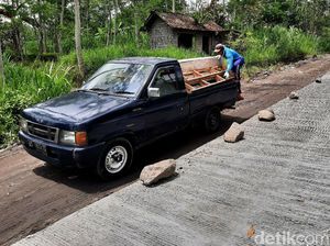 Jalur Evakuasi Warga Lereng Merapi Diperbaiki