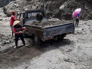 Masih Ada Aktivitas Tambang Pasir Lho di Sleman
