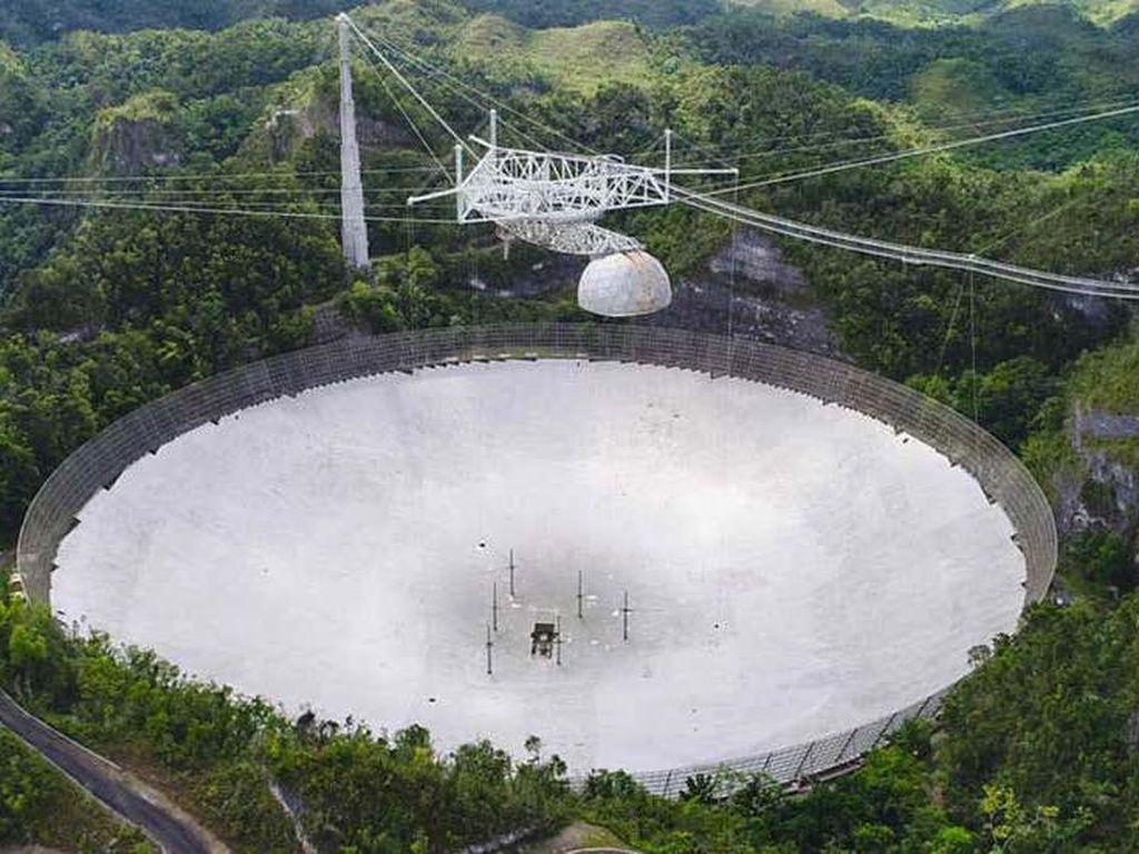 Teleskop Raksasa Pelacak Asteroid dan Alien Rusak Teleskop Raksasa Pelacak Asteroid dan Alien Rusak