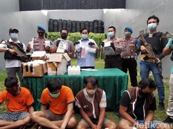 Polisi Gagalkan Pengedaran 1,5 Kg Sabu dan 435 Ribu Pil Koplo di Surabaya