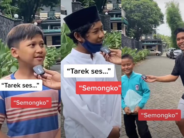 Iben bertanya potongan peribahasa kepada bocah