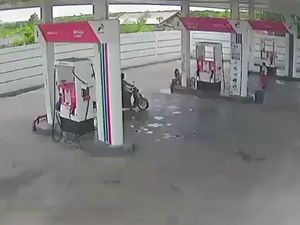 Kesaksian Pegawai soal Pria Berjaket Ojol Todongkan Pistol di SPBU Denpasar