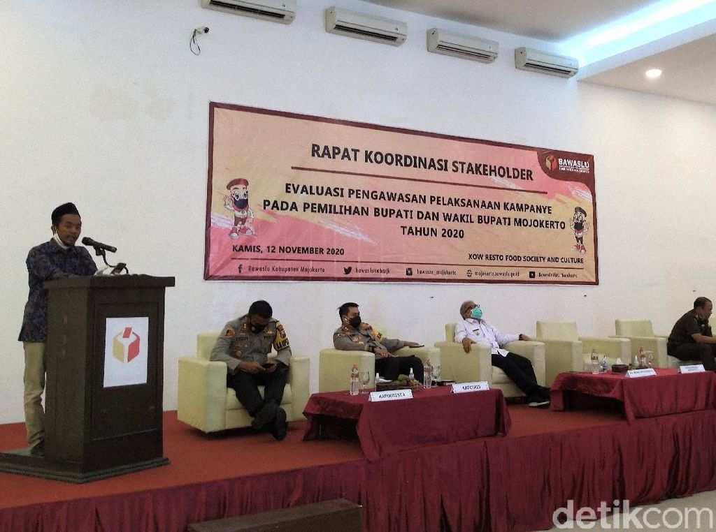 Bawaslu Beberkan Pelanggaran Kontestan Pilbup Mojokerto, Siapa Terbanyak? Bawaslu Beberkan Pelanggaran Kontestan Pilbup Mojokerto, Siapa Terbanyak?