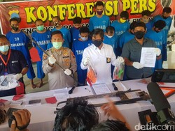 Komplotan Pencuri Kabel Telepon Ditangkap Polda Jateng