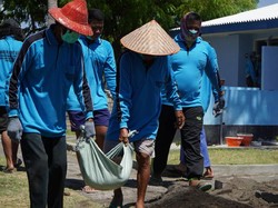 Gelar Padat Karya di Situbondo, Kemenhub Libatkan Puluhan Warga