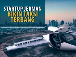 Startup Jerman Bikin Taksi Terbang