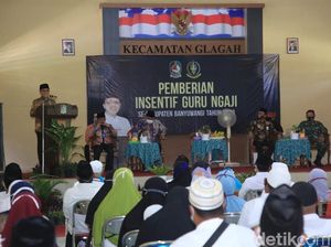 Insentif Guru Ngaji di Banyuwangi Sebesar Rp 7,5 Miliar Disalurkan