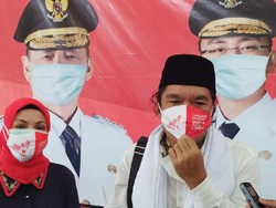 Hari Kesehatan Nasional, Pemprov Banten Bagikan 1,3 Juta Masker