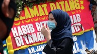 Suasana Terkini di Markas FPI Petamburan Jakarta