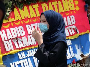 Suasana Terkini di Markas FPI Petamburan Jakarta