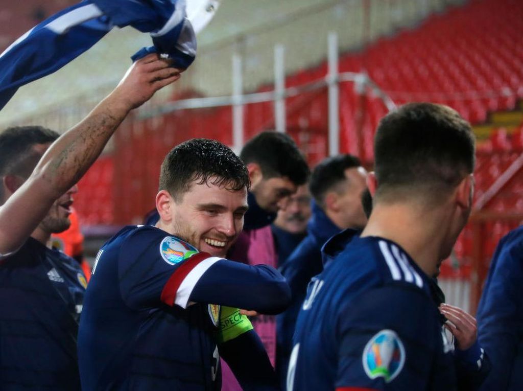 Cerita Cinderella Robertson Berlanjut: Bawa Skotlandia ke EURO 2020 Cerita Cinderella Robertson Berlanjut: Bawa Skotlandia ke EURO 2020
