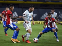 Hasil Kualifikasi Piala Dunia 2022: Argentina Vs Paraguay 1-1