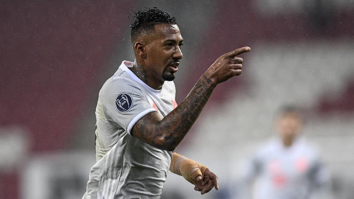 Bek tengah berpengalaman Jerome Boateng akan menjadi pemain gratisan di musim panas tahun depan. (Foto: AP/Andreas Schaad)