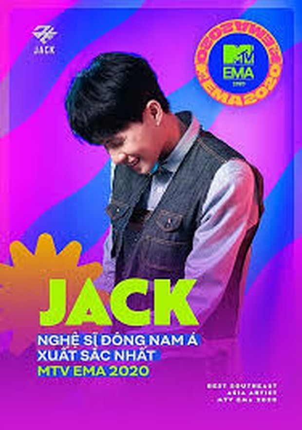 Jack/sumber foto: VNExpress Net/MTV EMA 2020 MTV EMA 2020