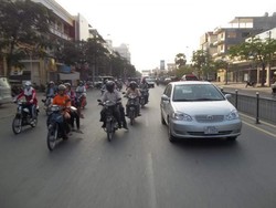 Foto Jalanan Phnom Penh di Kamboja, Tak Jauh Beda dengan Jakarta