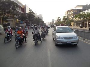 Foto Jalanan Phnom Penh di Kamboja, Tak Jauh Beda dengan Jakarta Foto Jalanan Phnom Penh di Kamboja, Tak Jauh Beda dengan Jakarta
