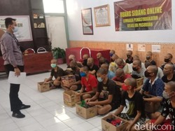 Dipindah ke Lapas Pasuruan, 60 Napi Rutan Medaeng Diisolasi 14 Hari