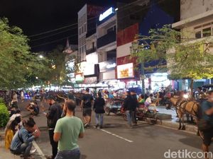 Potret Jalanan Malioboro Tanpa Kendaraan Bermotor