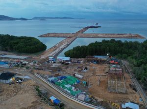 Pembangunan Pelabuhan Multipurpose Labuan Bajo Capai 48,67%