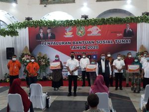 Mensos Targetkan Penyaluran Bansos Tunai di Sumut Tuntas Bulan Depan