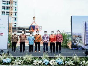 Resmikan Struktur Atap, Kingland Pacu Penjualan Tower The Fritz
