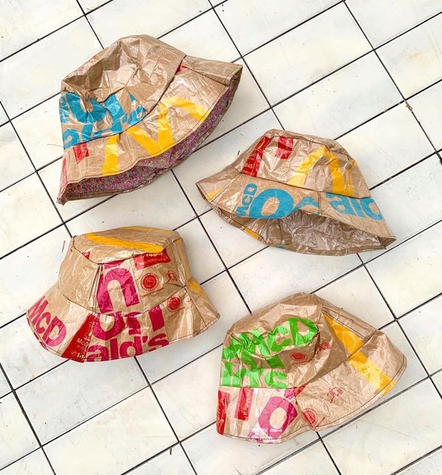 Putrisamboda/instagram.com Karya recycles barang bekas