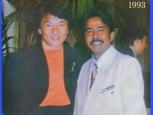 Rano Karno Foto Bareng Jackie Chan: Pendekar Betawi Jumpa Legenda Kung Fu