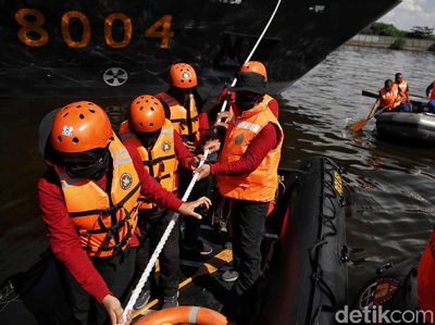 Seperti Ini Latihan Tanggap Bencana dari Polairud