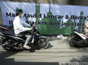 Suasana Pasca Maulid Nabi yang Dihadiri Habib Rizieq di Tebet