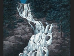 Tes Kepribadian: Gambar Air Terjun atau Wanita yang Pertama Kamu Lihat?