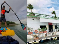 YouTuber Ini Nekat Dayung Perahu demi Makan Siang di Restoran Tengah Laut