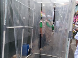 Panitia Pernikahan Putri Habib Rizieq Sediakan Bilik Disinfektan