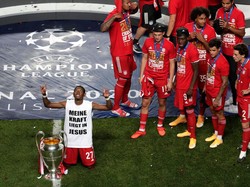 David Alaba sudah memperkuat Bayern Munich sejak tahun 2011. Pemain asal Austria ini sudah mengemas 396 penampilan di seluruh ajang dan mengoleksi sembilan titel Bundesliga, plus dua trofi Liga Champions (Getty Images)